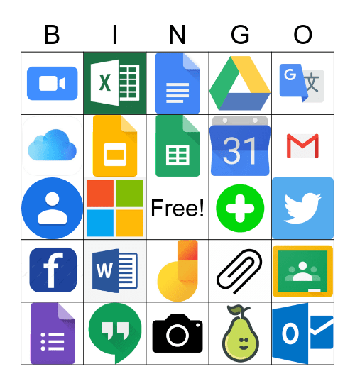 Business Class Bingo Card