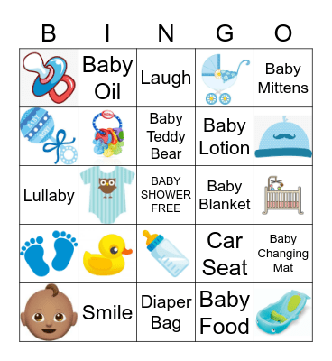 BABY SHOWER BINGO Card