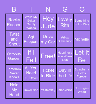 WailSharks Bingo! Bingo Card