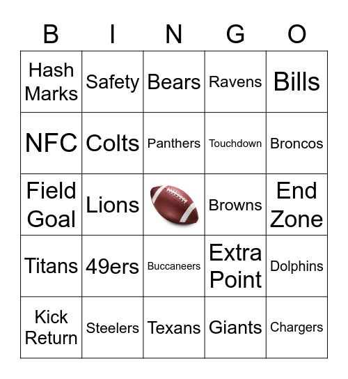 SPORTS Bingo Card
