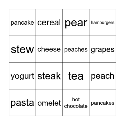 Do you have Bingo Card