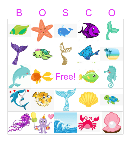 Cami's 8th Birthday! Bingo Card