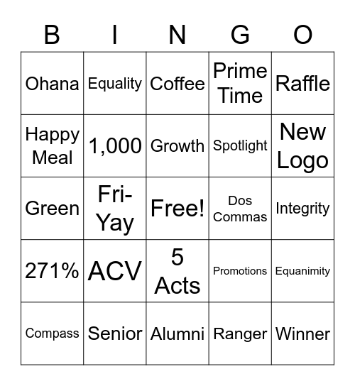 Back to School Bingo! Bingo Card