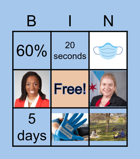 How well do you know... Staying safe during COVID-19? Bingo Card