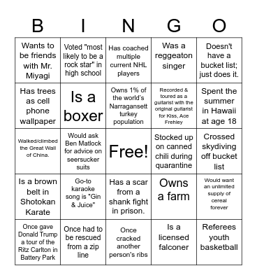 LL.M. Bootcamp Getting-to-Know-You Bingo Card