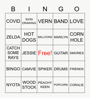 FRIENDS OF FELINES RESCUE Bingo Card