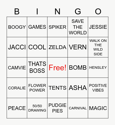 FRIENDS OF FELINES RESCUE Bingo Card