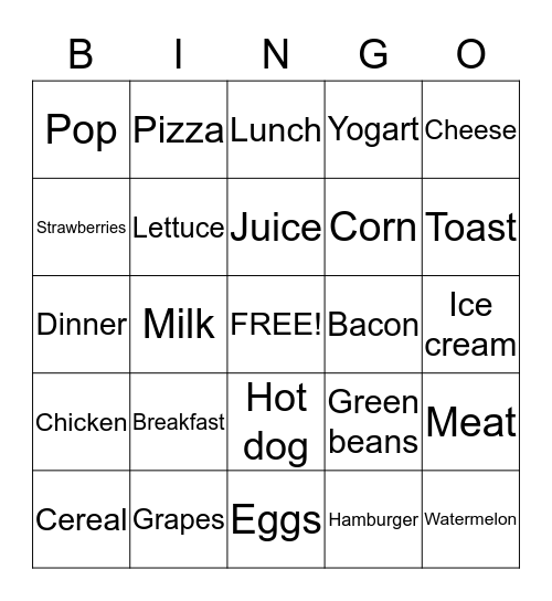 SIGNO  Bingo Card