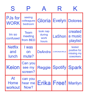 A-Team Bingo Card