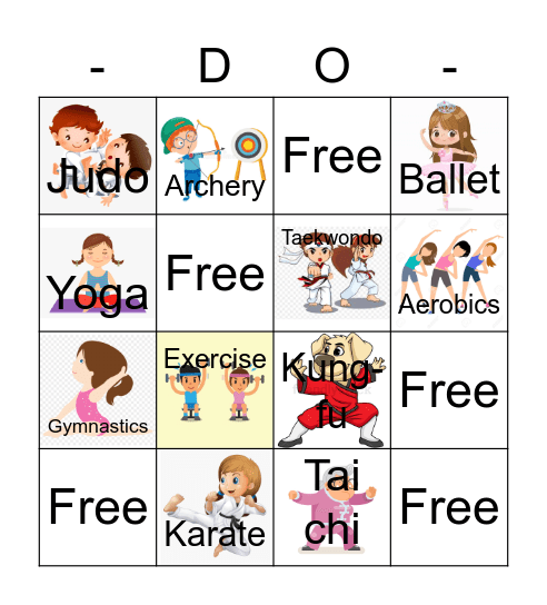 Do Bingo Card