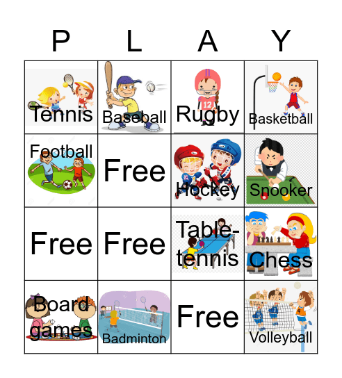 Play Bingo Card