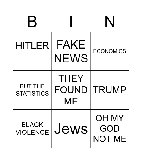 MUUUURIIICAAAA Bingo Card