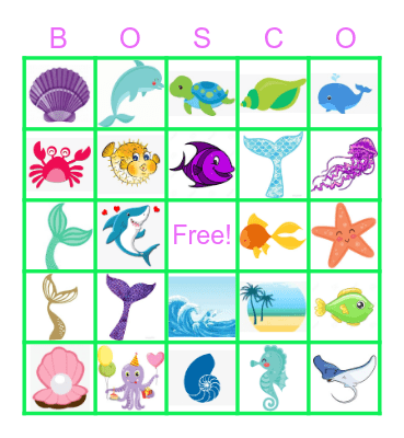 Cami's 8th Birthday! Bingo Card