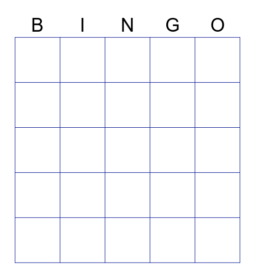 Covid Bingo Card