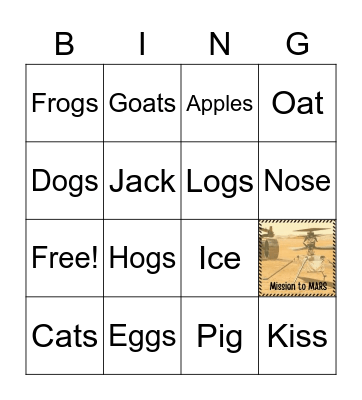 Bingo Tuesday Bingo Card