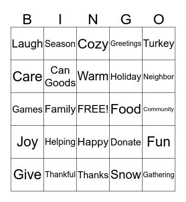 The Park at Kingsview Village Bingo Card