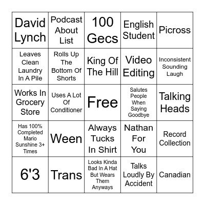 How Similar Are You To Poko? Bingo Card