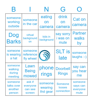 GCC Bingo Card