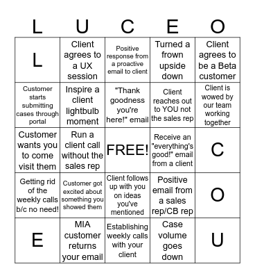 CSM "Gimme a WIN" Bingo Card