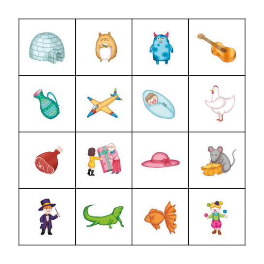 BINGO(G,H,I,J,L,M) Bingo Card