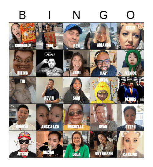 Support Office Bingo! Bingo Card