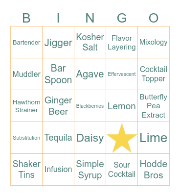 HODDE BROS | Boozy Bingo Card