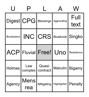 ADAPT 2020 BINGO Card