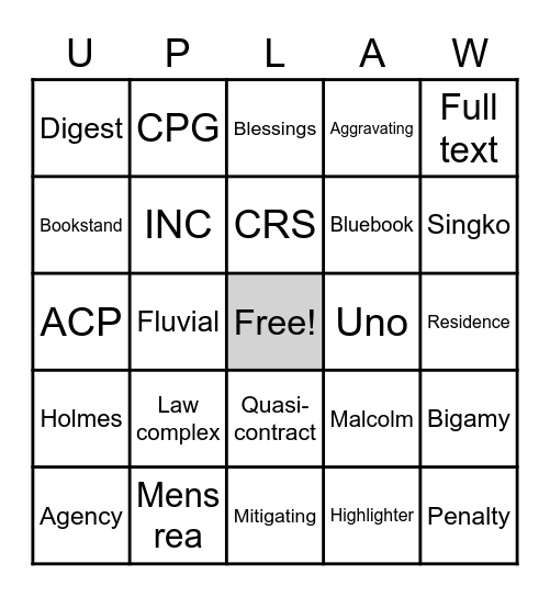 ADAPT 2020 BINGO Card