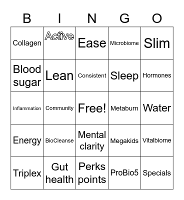 Back 2 School Bingo Card