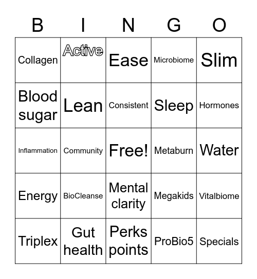 Back 2 School Bingo Card