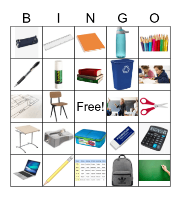 SCHULE Bingo Card