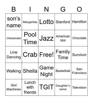 Test Bingo_MT Bingo Card