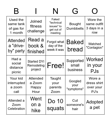 TASC HH Bingo Card
