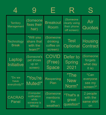 Counselor Planning Bingo! Bingo Card