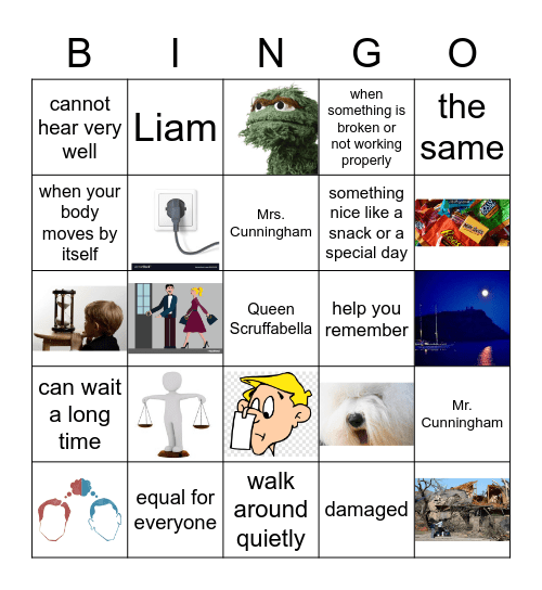 Queren Scruffabella part 1 Bingo Card