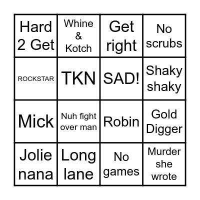 Vunzige Deuntjes x Universiteit van Amsterdam Bingo Card