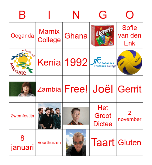Mirte Bingo Card