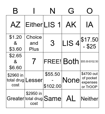 2015 AEP Fun! Bingo Card