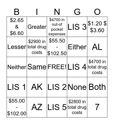 2015 AEP Fun! Bingo Card