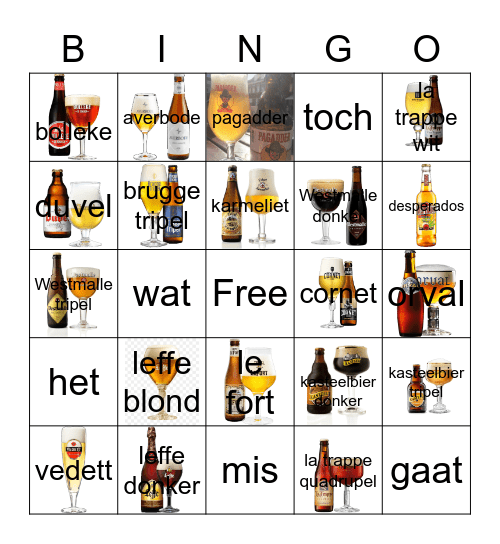 't Raedthuys bingo voor sletjes' Bingo Card