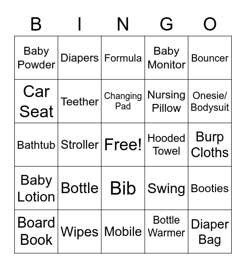 Amanda's Card 💗 Bingo Card