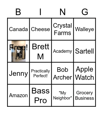 Pepperjack Bingo Card