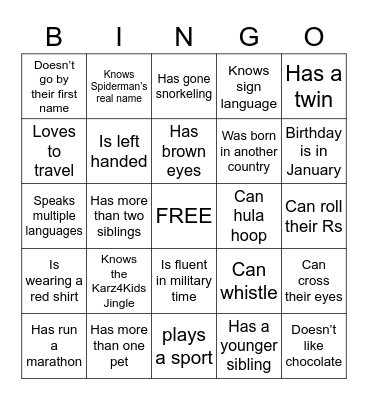 Cowbells@Work2 Bingo Card