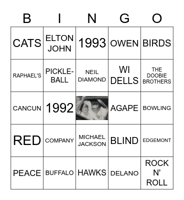 UTECKES BINGO! Bingo Card