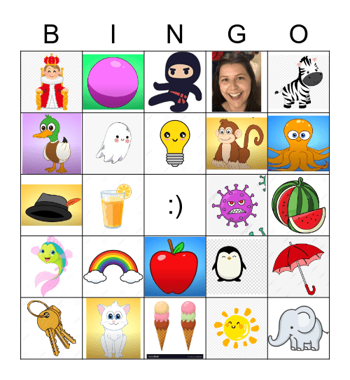 Alphabet Bingo Card