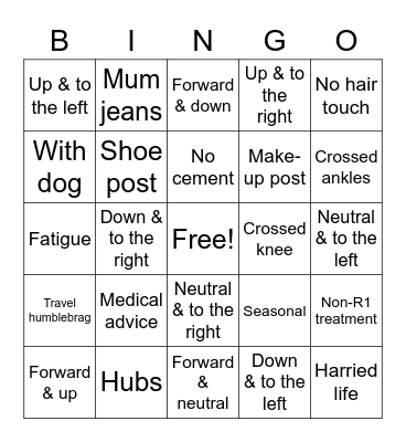 228 Bingo Card