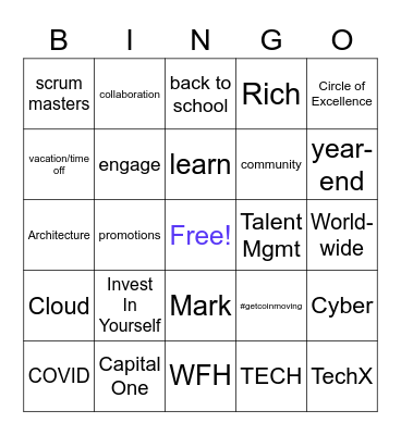 Ask Us Anything - Aug 25 Bingo Card