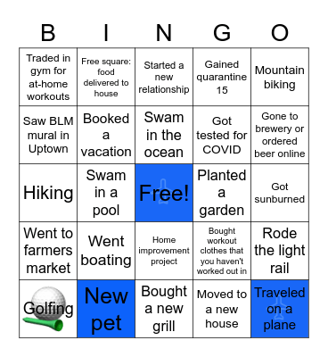 CLT Slalom Q3 Bingo! Bingo Card