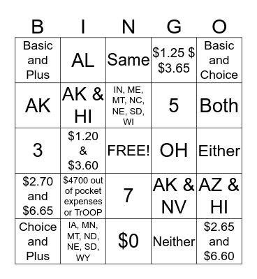2015 AEP Fun! Bingo Card