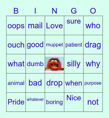 BMS Value - Passion BINGO Card